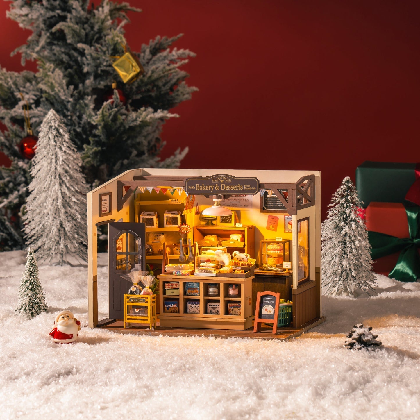 Rolife Becka's Baking House DIY Miniature House Kit DG161