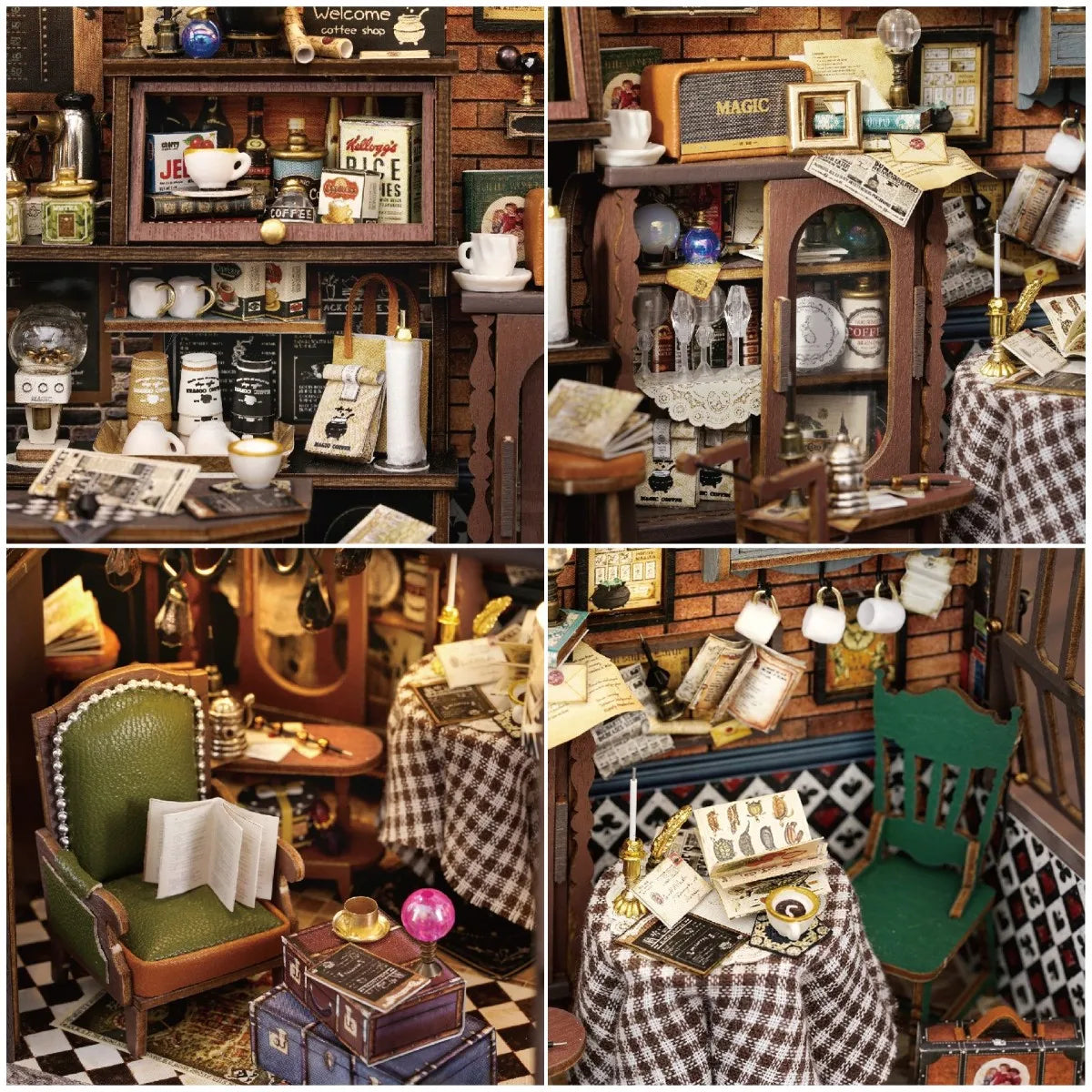 DIY Book Nook Kit | Coffee Magic