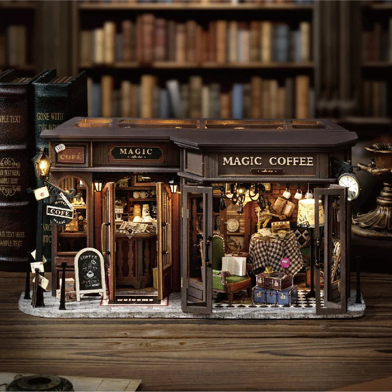 DIY Book Nook Kit | Coffee Magic