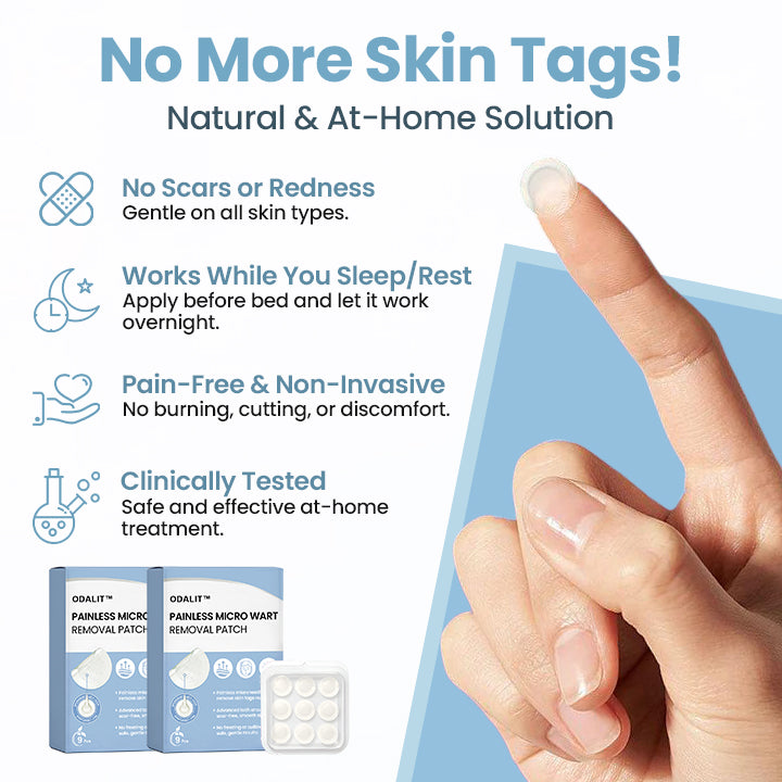 ODALIT™ Painless Nano Wart Removal Patch