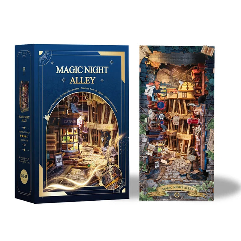 DIY Book Nook Kit - Magic Night Alley