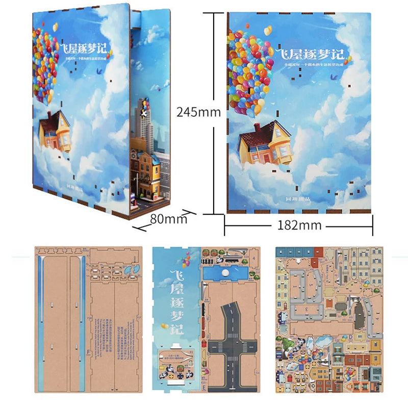 DIY Book Nook Kit | Whisper of the wind